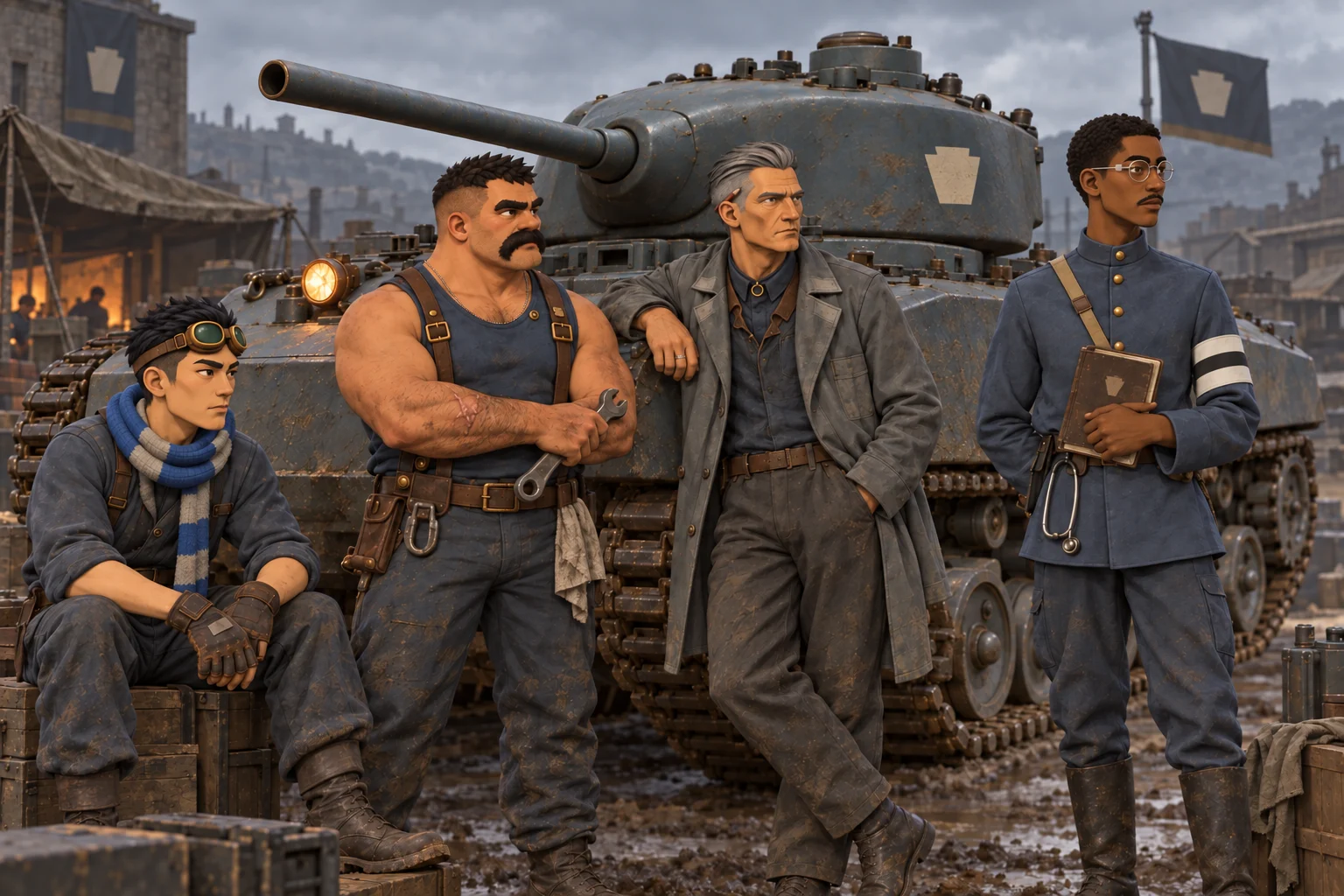 Warhull — original marketing concept artwork