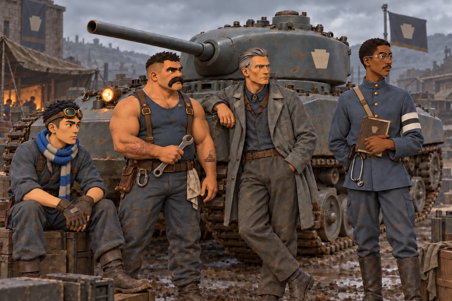 Warhull — original marketing concept artwork